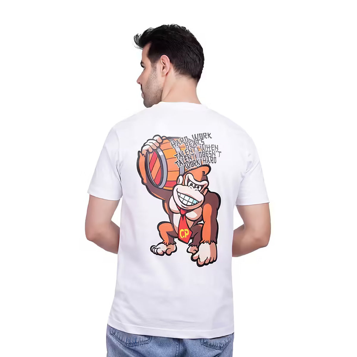 Coup – Graphic Print Round Neck T-shirt