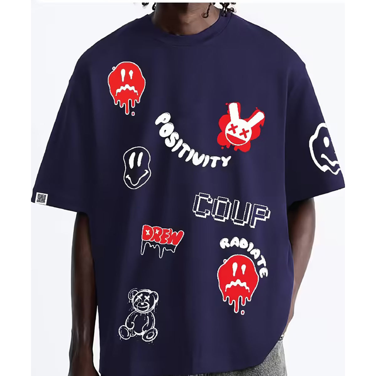 Coup – Printed T-Shirt with Short Sleeves