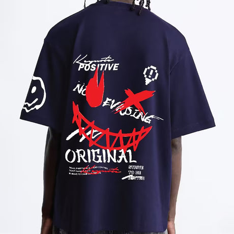 Coup – Printed T-Shirt with Short Sleeves