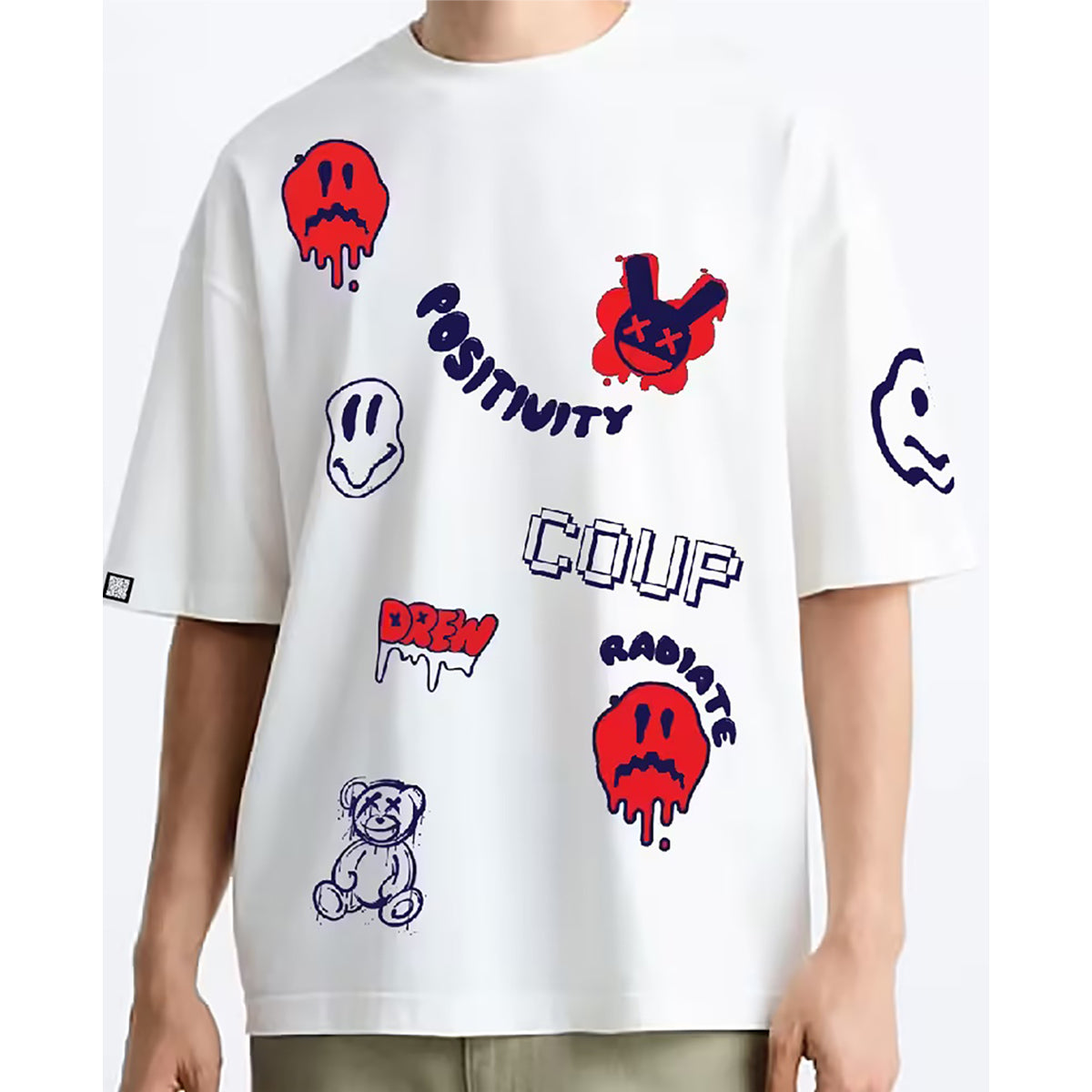 Coup – Printed T-Shirt with Short Sleeves