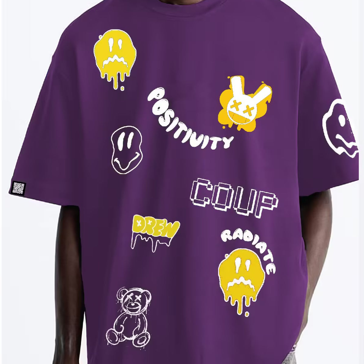 Coup – Printed T-Shirt with Short Sleeves