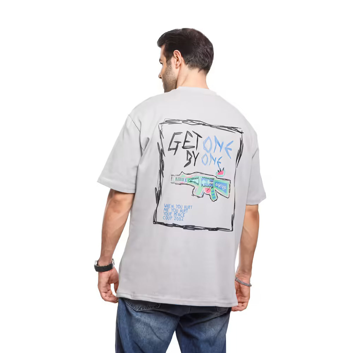 Coup – Printed T-Shirt with Short Sleeves