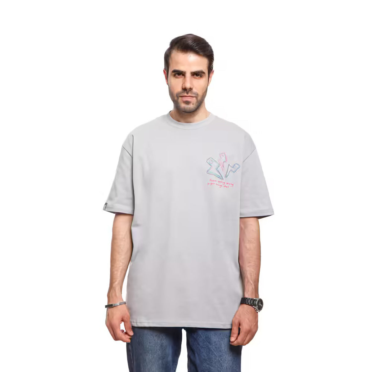 Coup – Printed T-Shirt with Short Sleeves