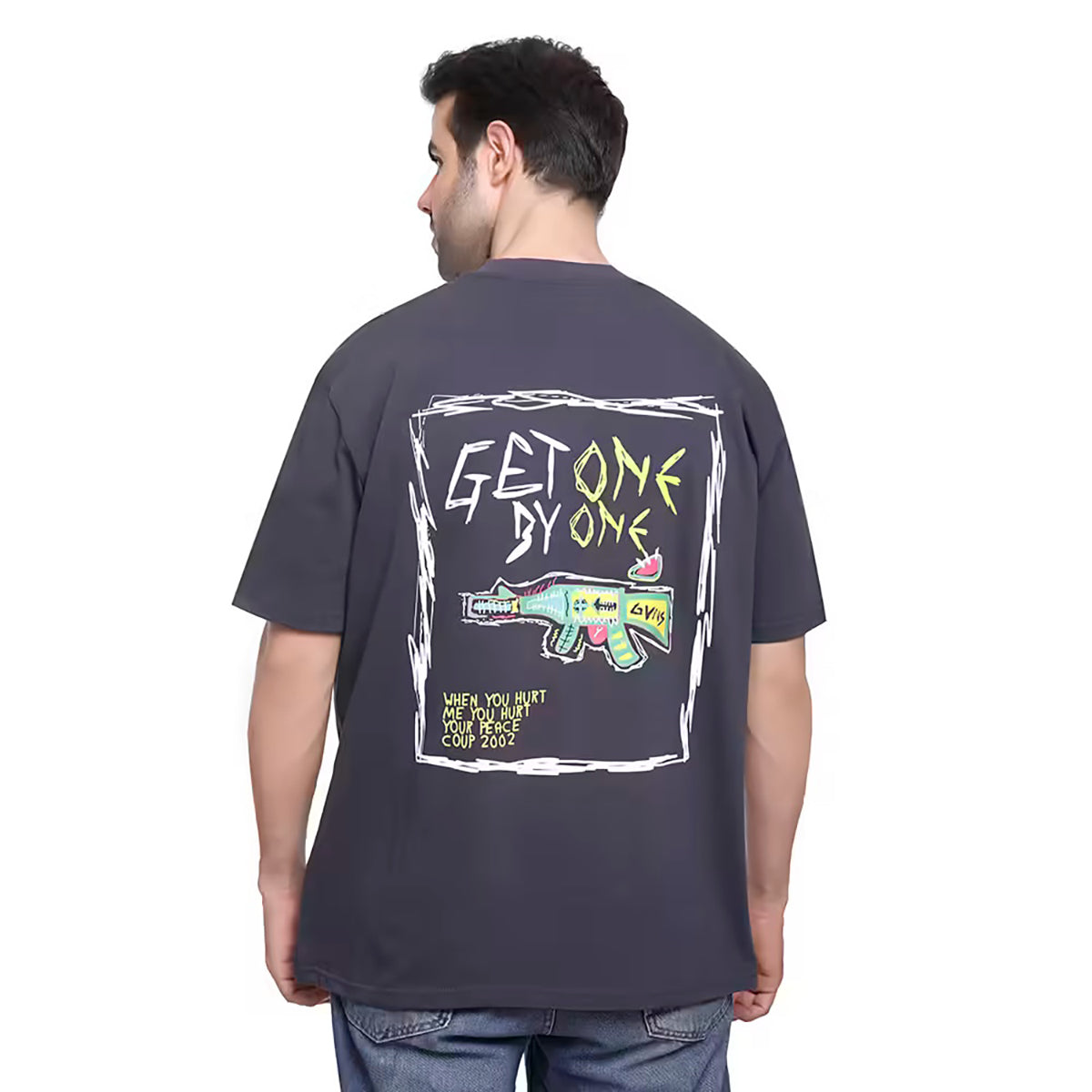Coup – Printed T-Shirt with Short Sleeves