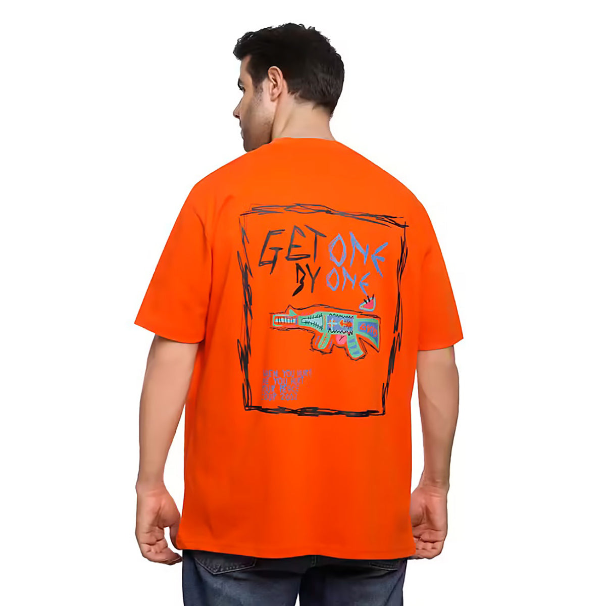 Coup – Printed T-Shirt with Short Sleeves
