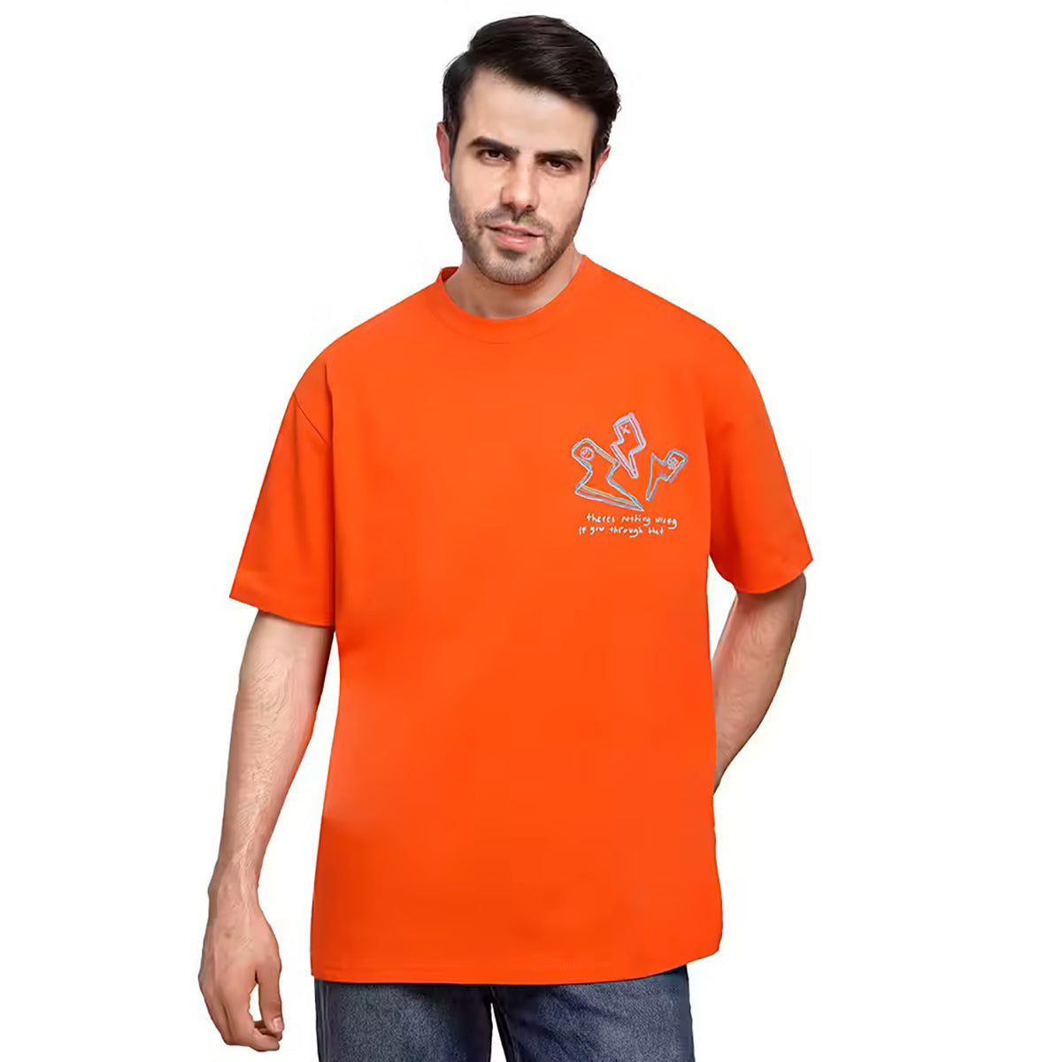 Coup – Printed T-Shirt with Short Sleeves