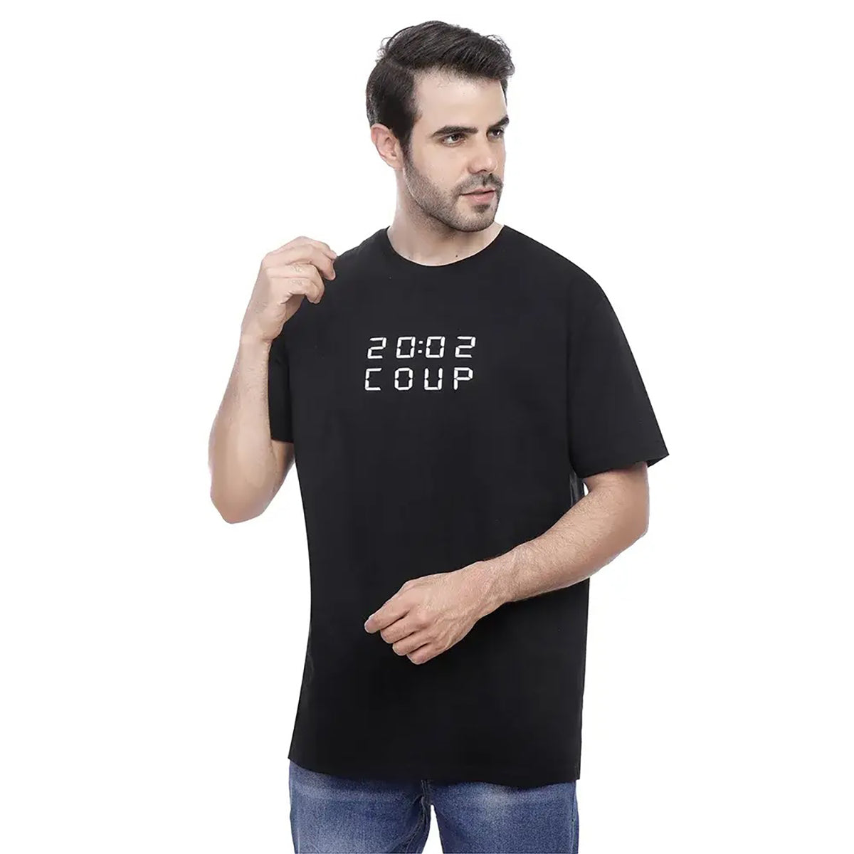 Coup – Printed T-Shirt with Short Sleeves