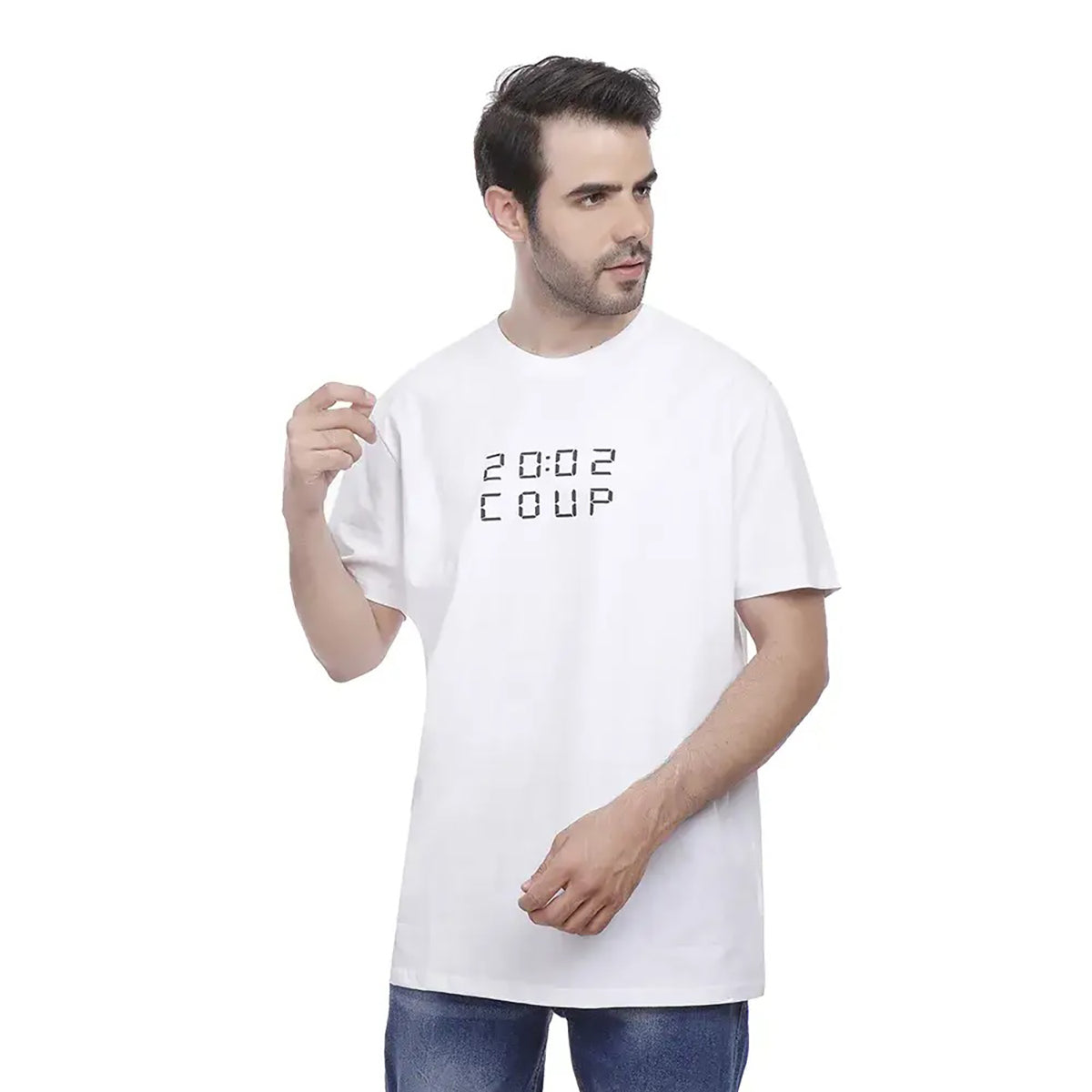 Coup – Printed T-Shirt with Short Sleeves