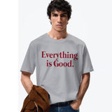 Coup – Text Print T-Shirt with Short Sleeves