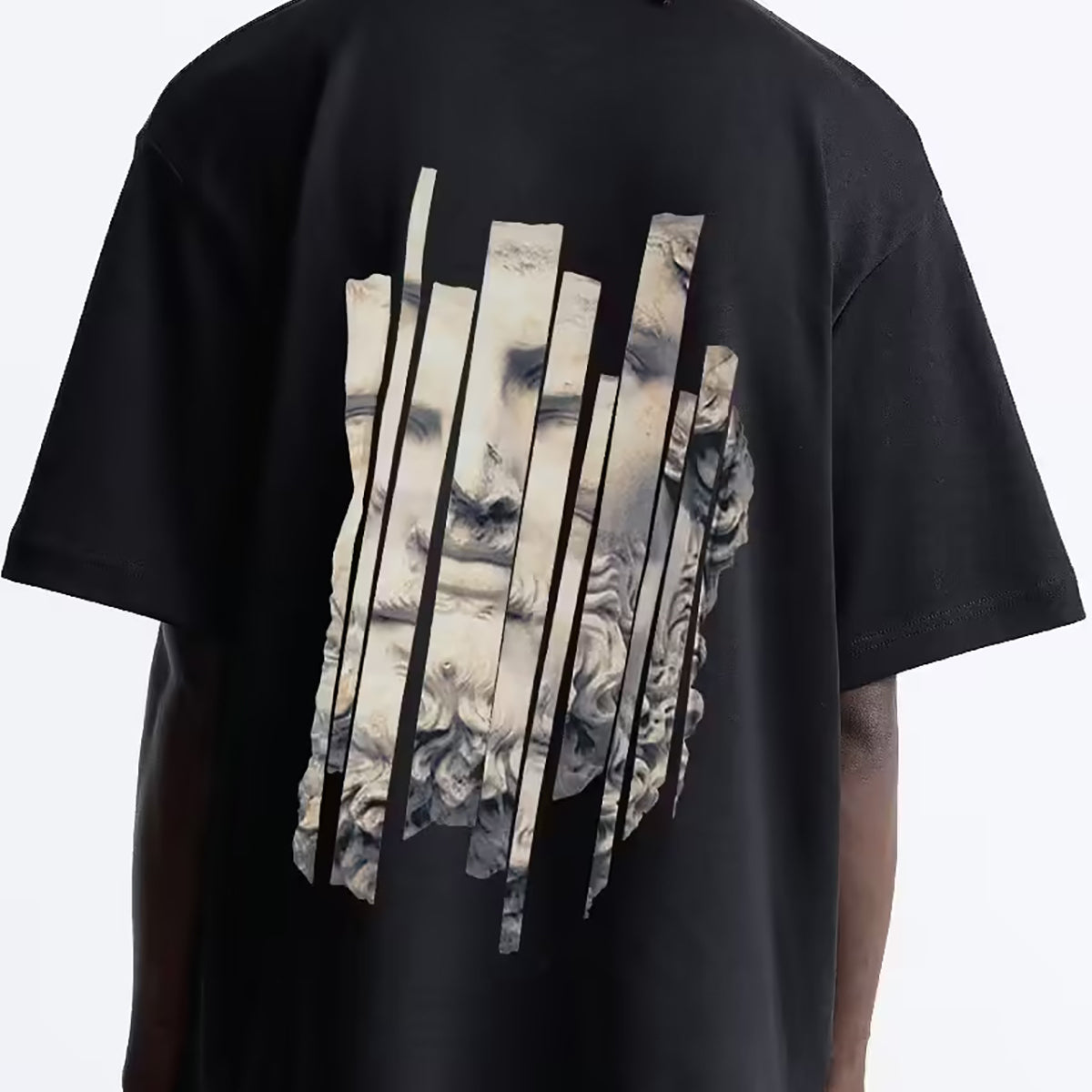 Coup – Text Print T-Shirt with Short Sleeves
