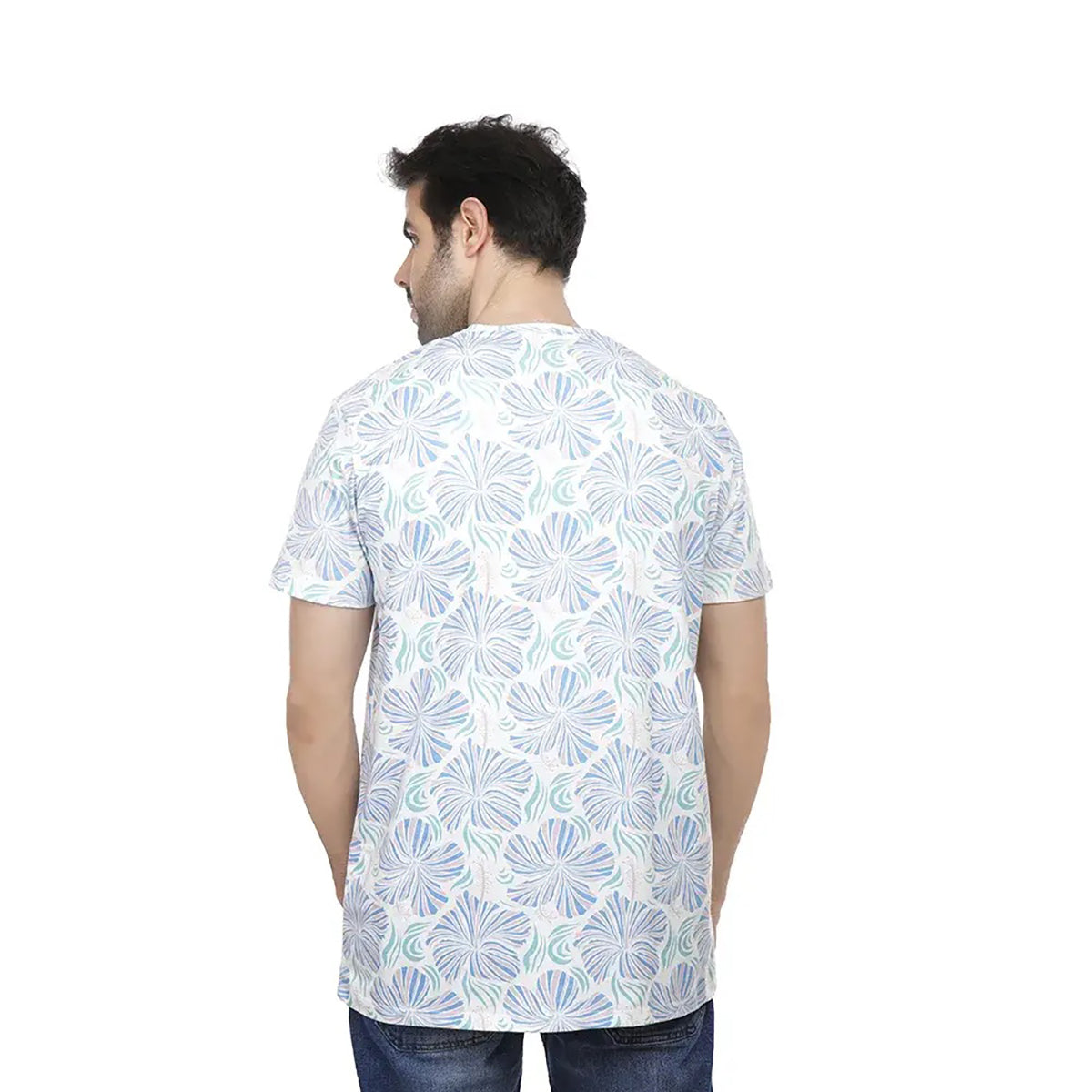 Coup – Flower T-Shirt With Short Sleeves