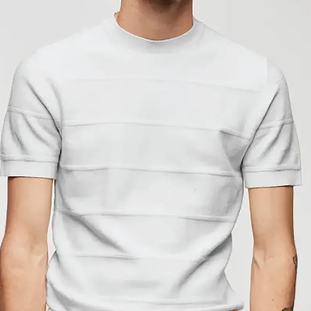 Coup -  Plain Woven T-Shirt