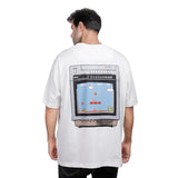Coup  – Oversize Printed Cotton T-Shirt