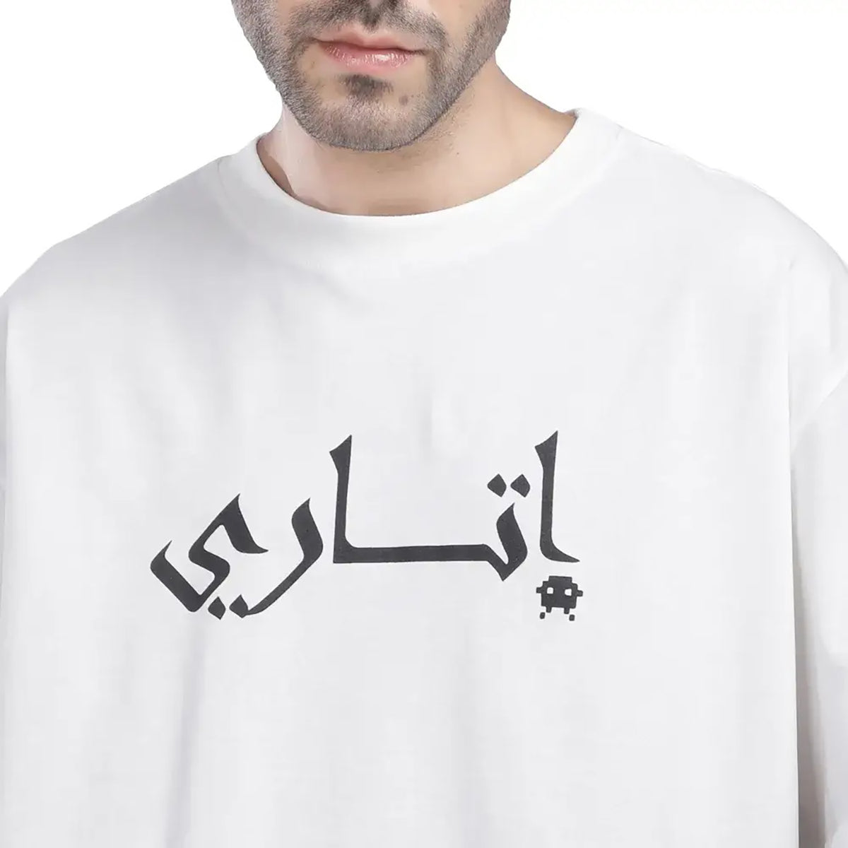 Coup  – Oversize Printed Cotton T-Shirt