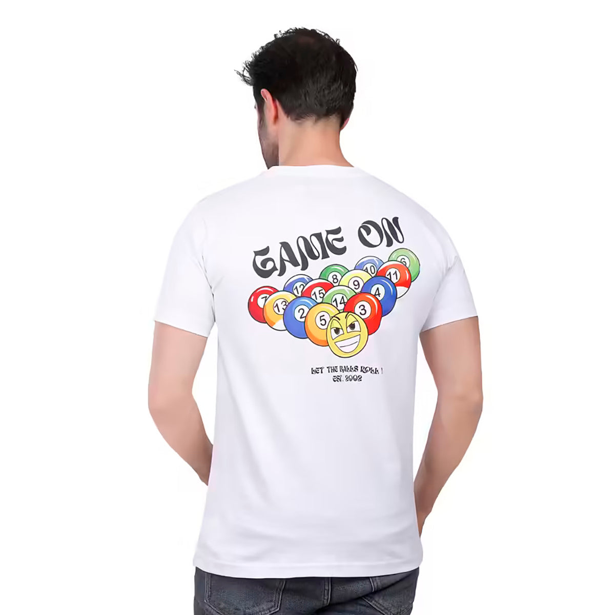 Coup – Printed T-Shirt with Short Sleeves