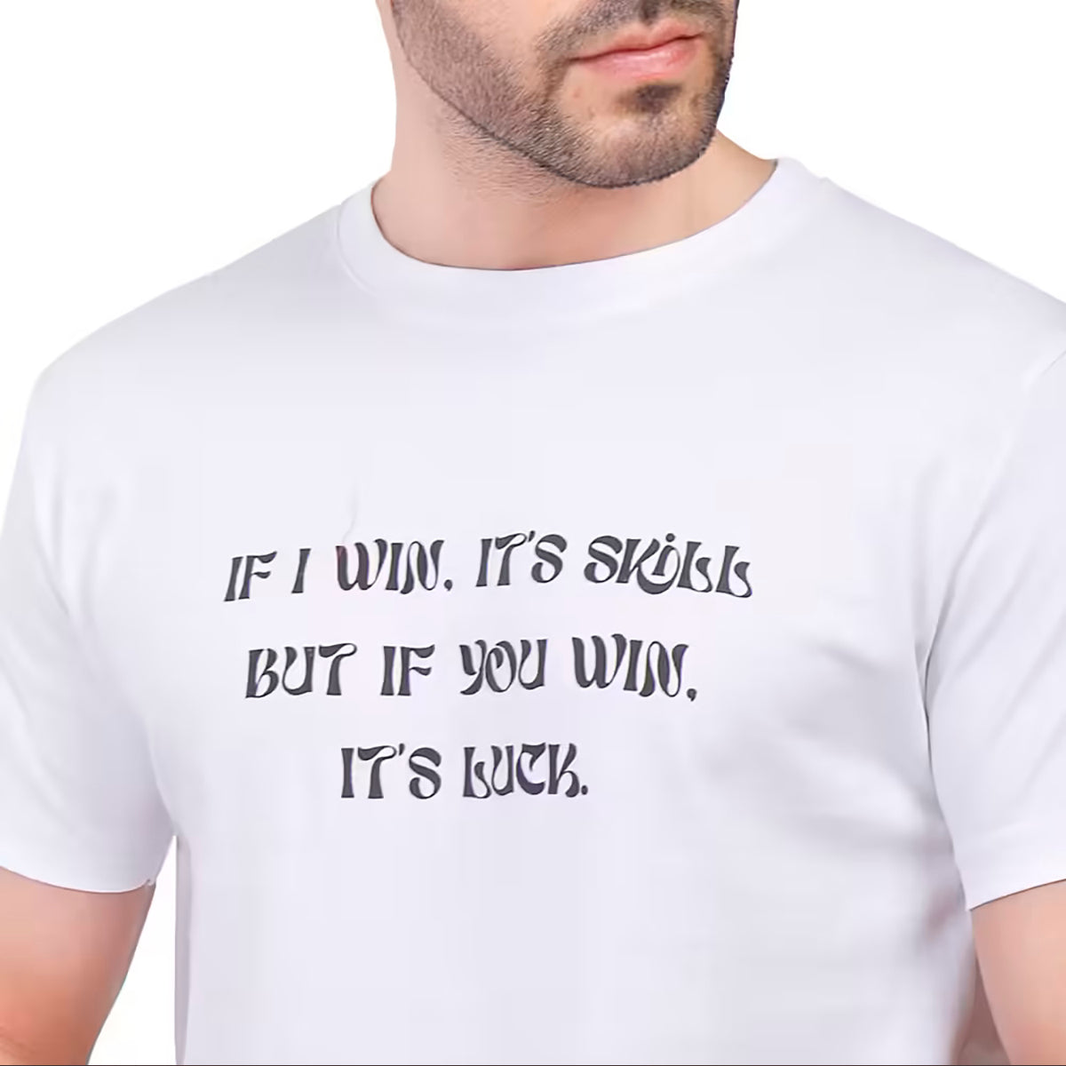 Coup – Printed T-Shirt with Short Sleeves