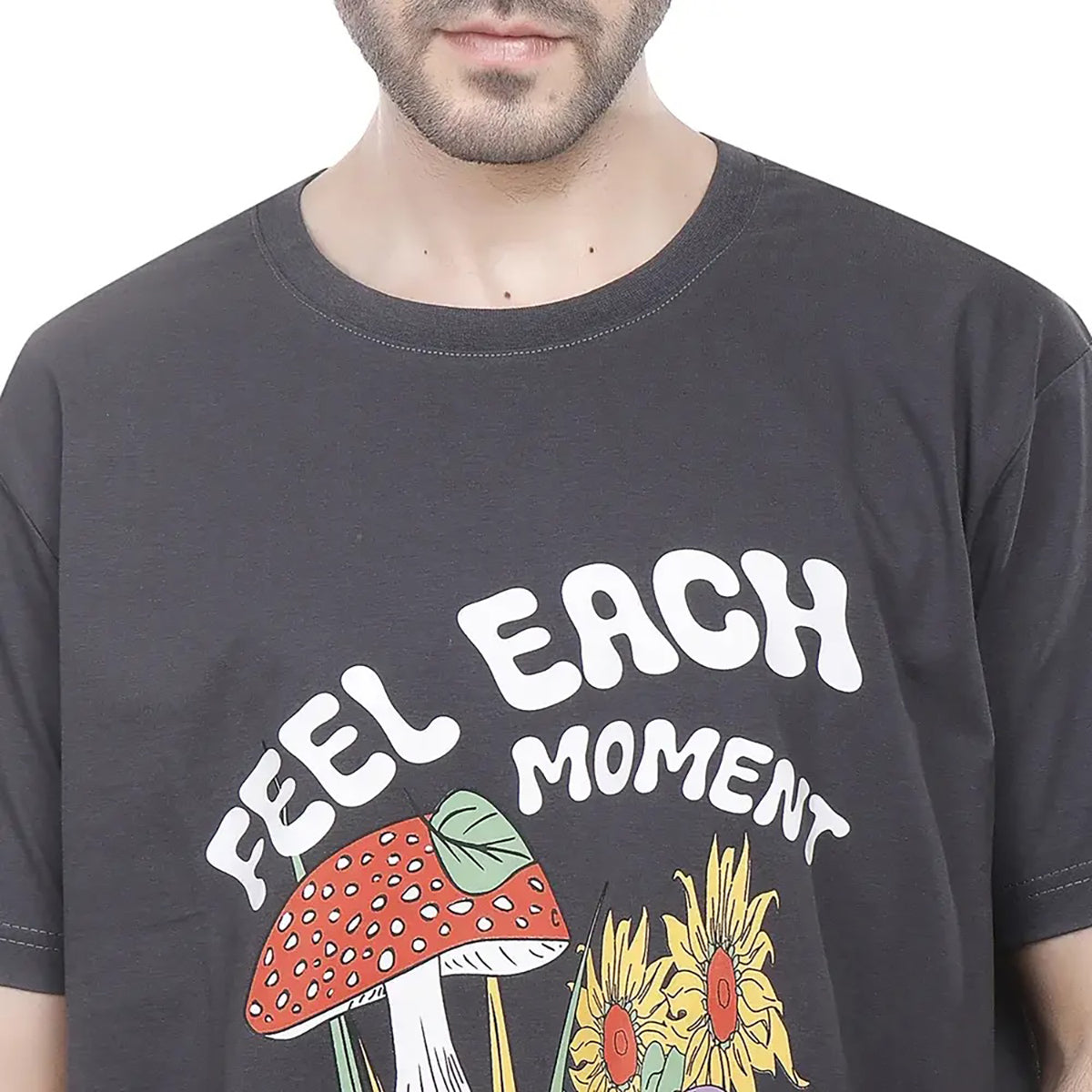 Coup  Original Crew Neck Printed T-Shirt – Relaxed Fit, Short Sleeve