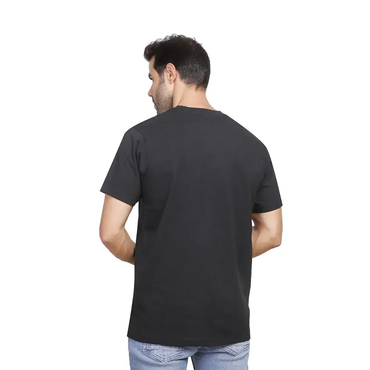 Coup  – Text Print T-Shirt with Short Sleeves
