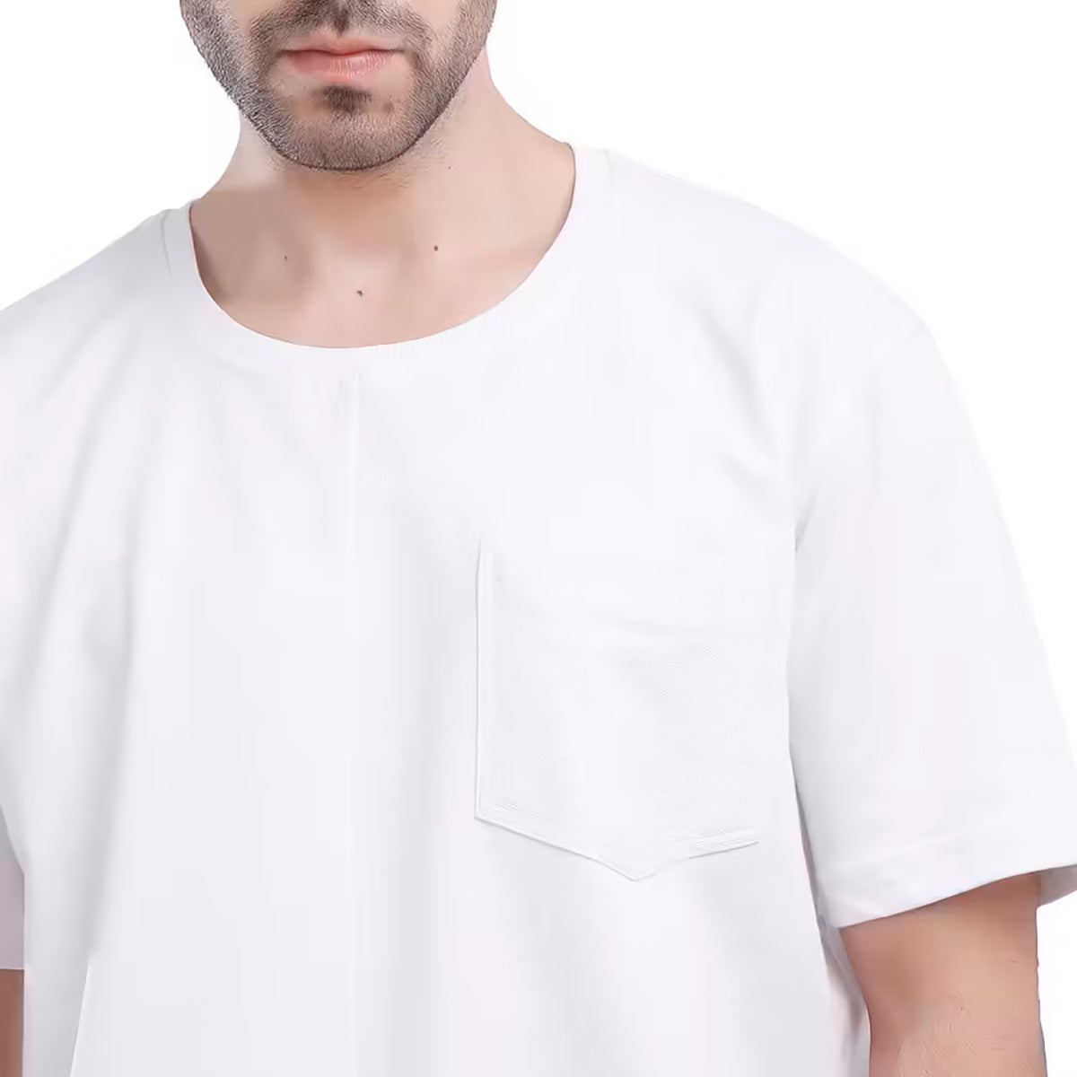 Coup – Texture Solid T-Shirt For Men with Pocket