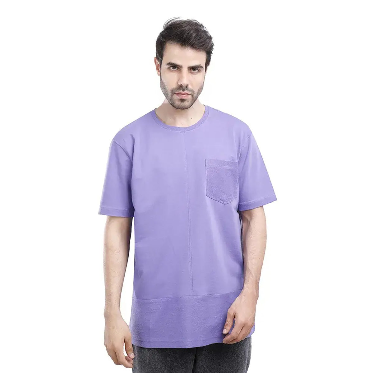 Coup  – Cotton T-shirt With Short Sleeves With Pocket