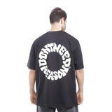 Coup  – Circle Print Cotton T-Shirt