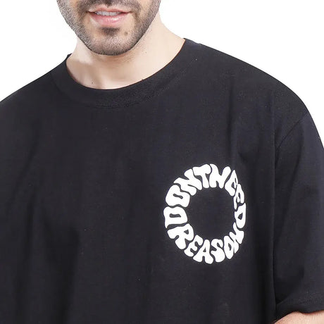 Coup  – Circle Print Cotton T-Shirt
