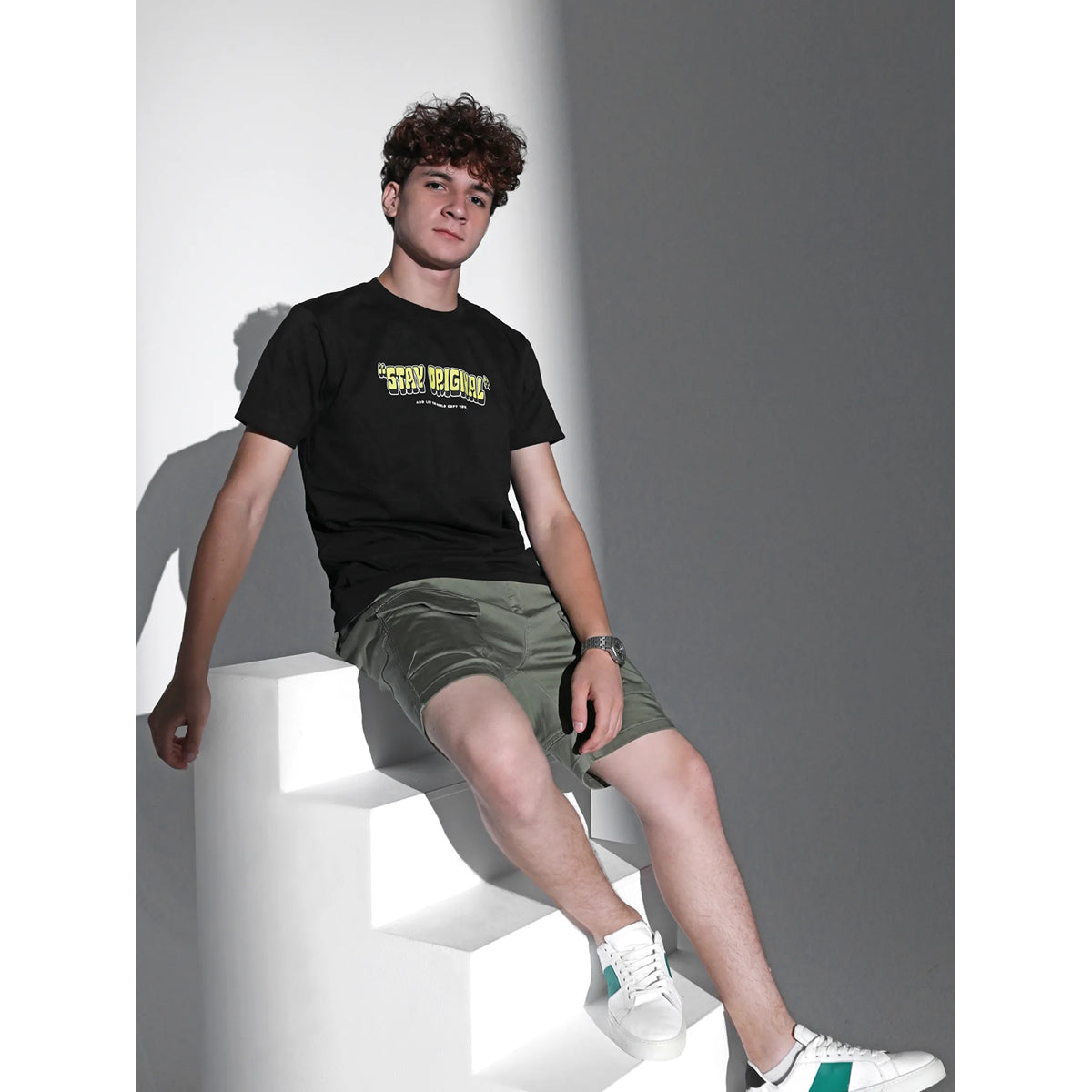Coup – Stay Original Printed Cotton T-Shirt