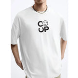 Coup – Smile Emoji Printed T-Shirt
