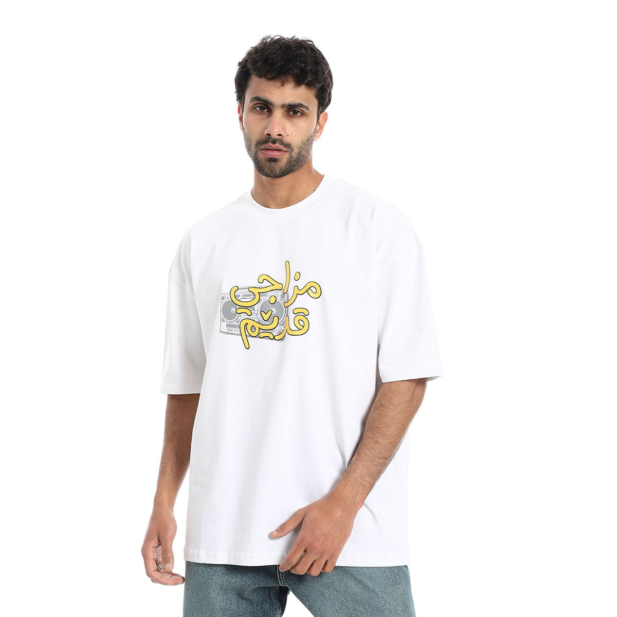 Coup -مزاجي قديم Printed T-Shirt