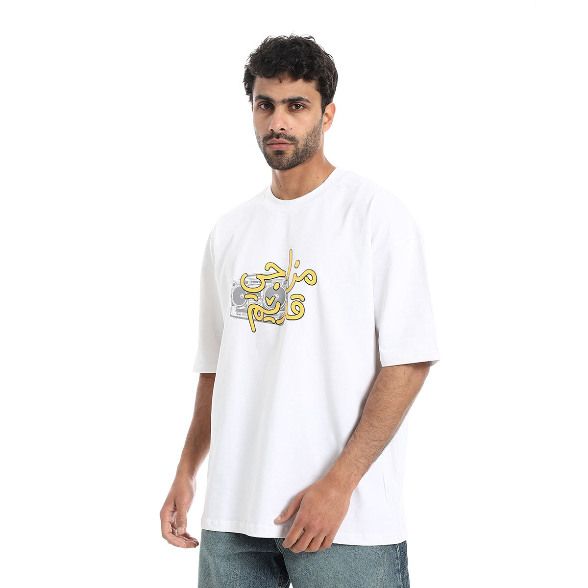 Coup -مزاجي قديم Printed T-Shirt