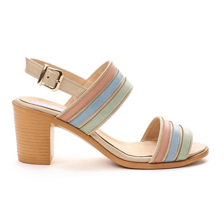 XO STYLE Women Sandal With Heels - High Quality Materials - 6 Cm