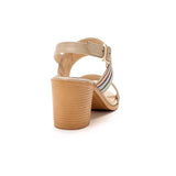 XO STYLE Women Sandal With Heels - High Quality Materials - 6 Cm