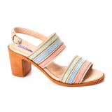XO STYLE Women Sandal With Heels - High Quality Materials - 6 Cm