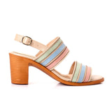 XO STYLE Women Sandal With Heels - High Quality Materials - 6 Cm