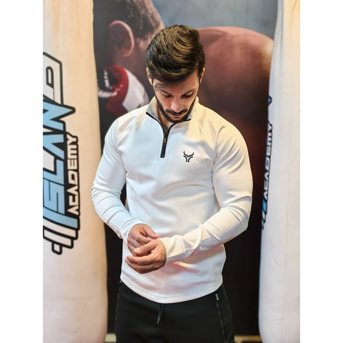 Taurwear - Athletic Quarter-Zip Sweatshirt for men