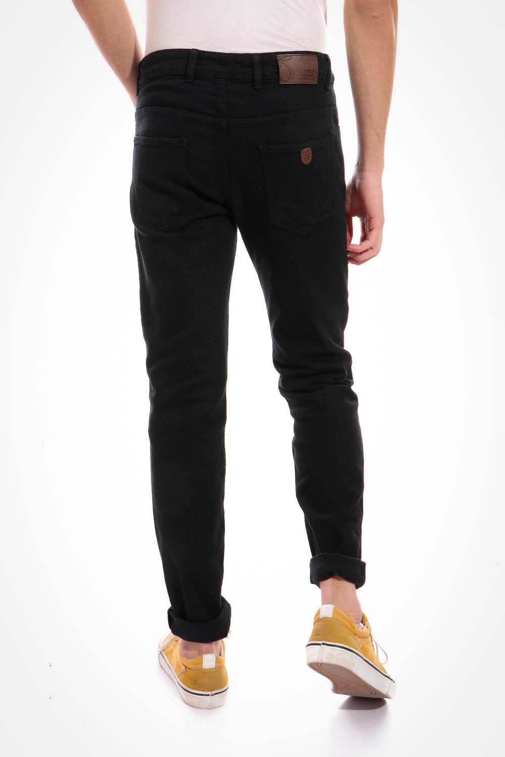 White Rabbit - Casual Dirty Denim Jeans Pant Jeans