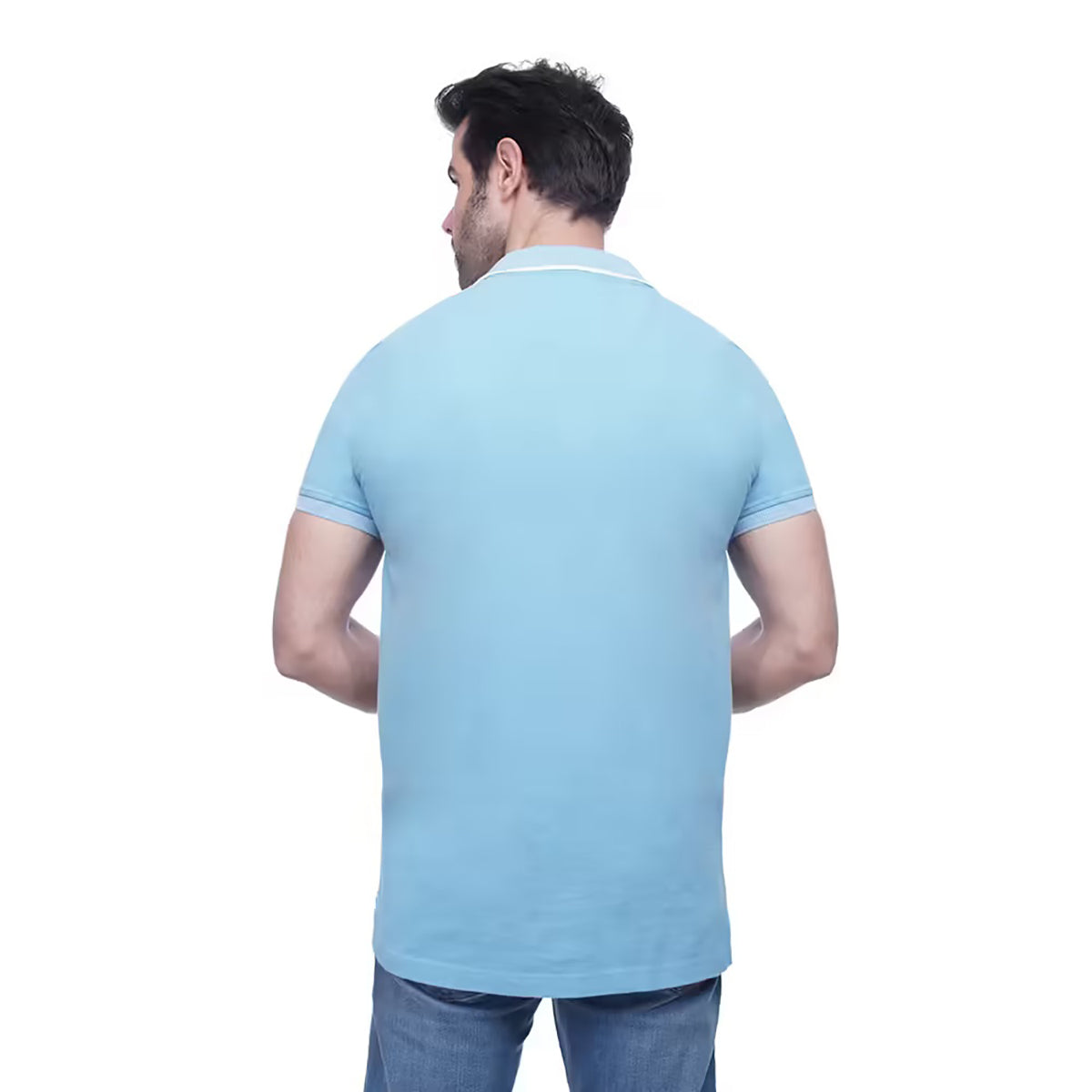 Coup – Solid Polo-shirt with Short Sleeves