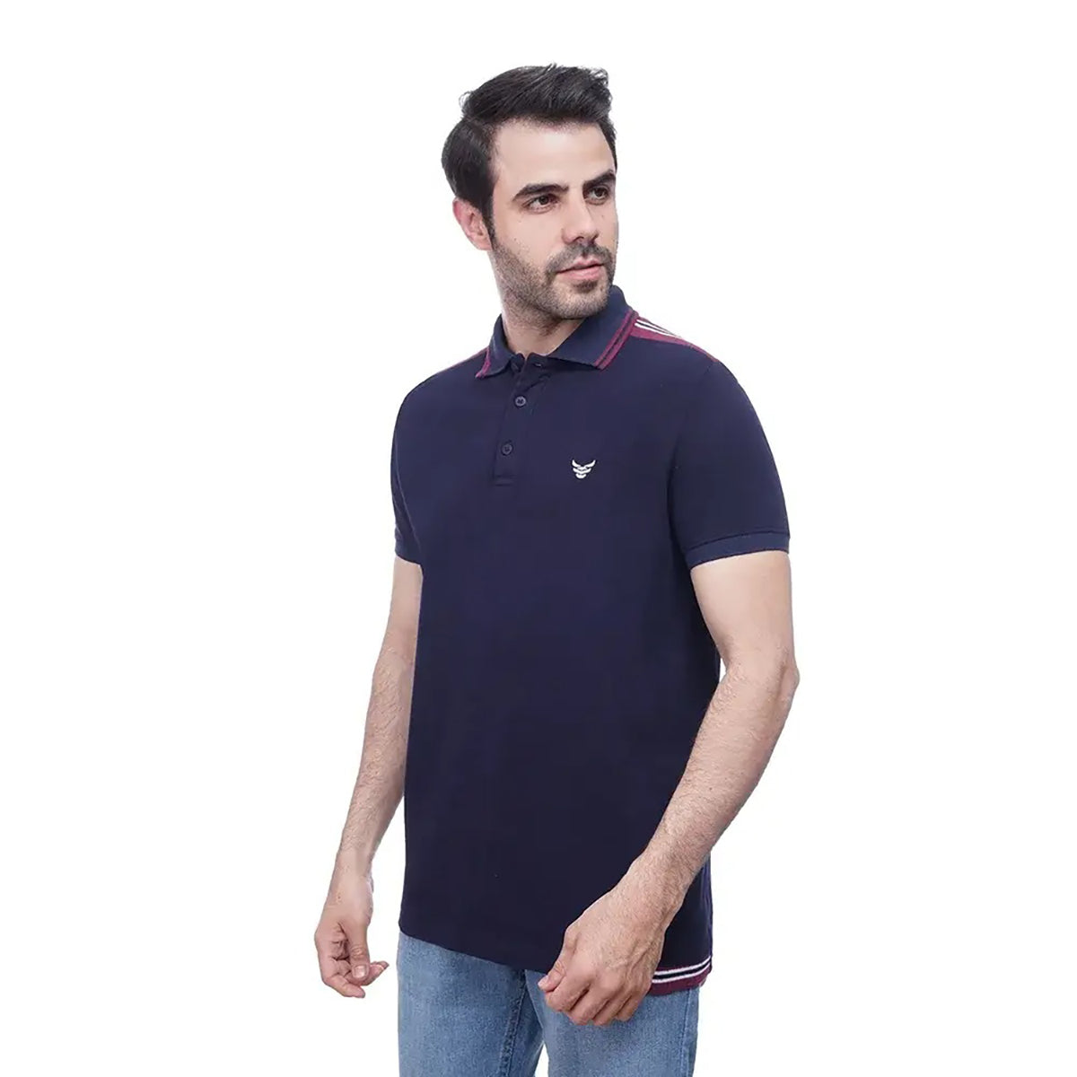 Coup – Slim Fit Polo-Shirt with Logo