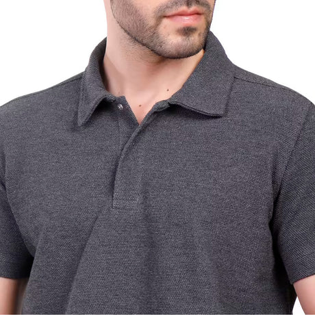 Coup – Solid Polo-Shirt with Short Sleeves