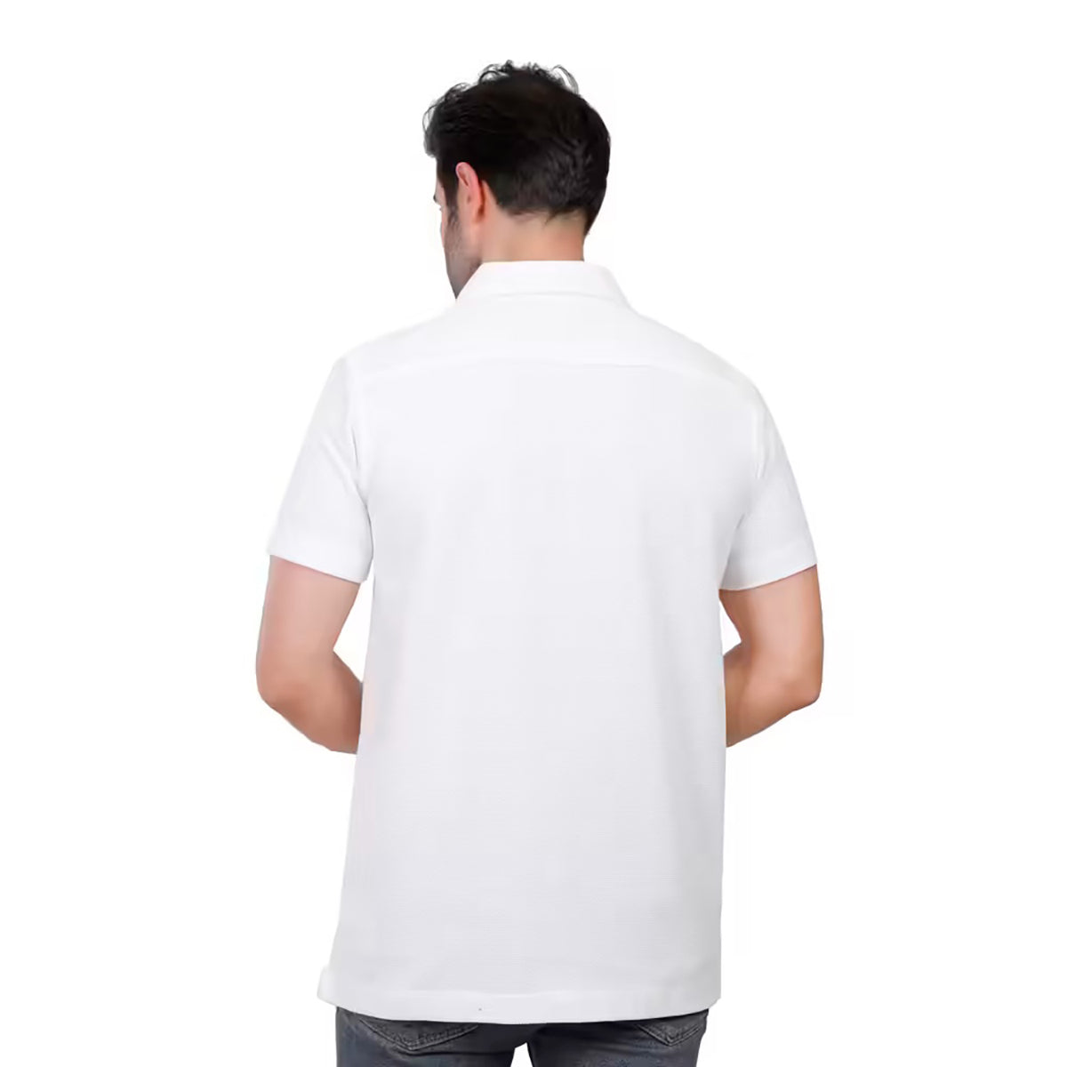 Coup – Solid Polo-Shirt with Short Sleeves