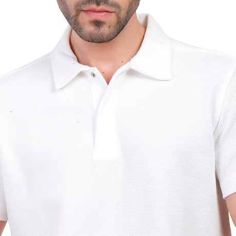 Coup – Solid Polo-Shirt with Short Sleeves