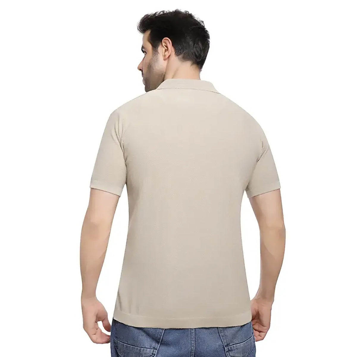 Coup – Solid Polo-shirt with Short Sleeves