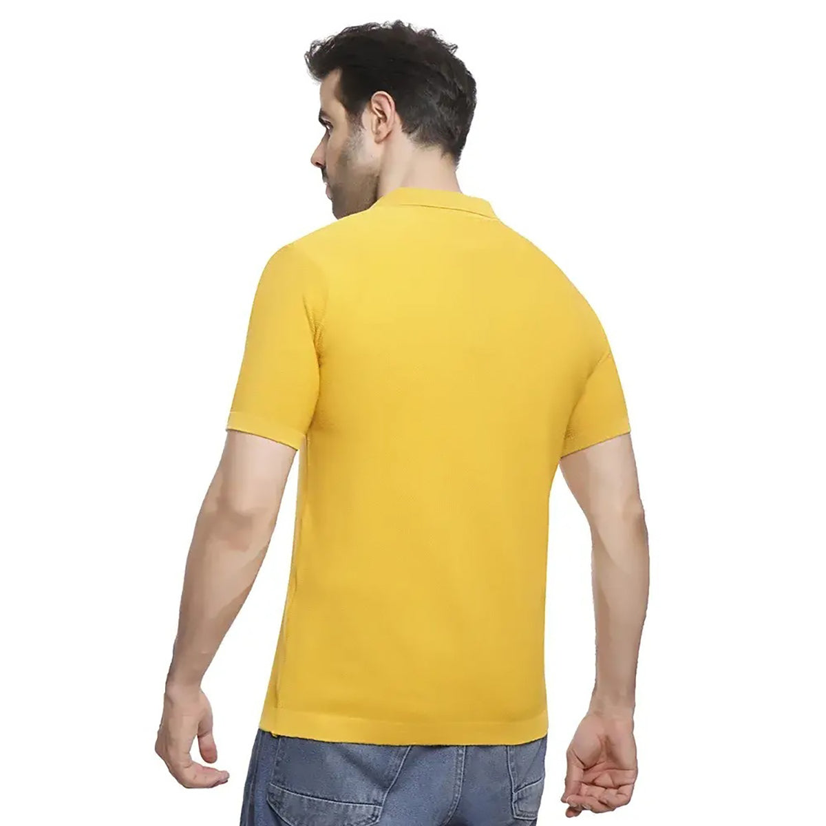 Coup – Solid Polo-shirt with Short Sleeves