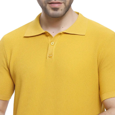 Coup – Solid Polo-shirt with Short Sleeves