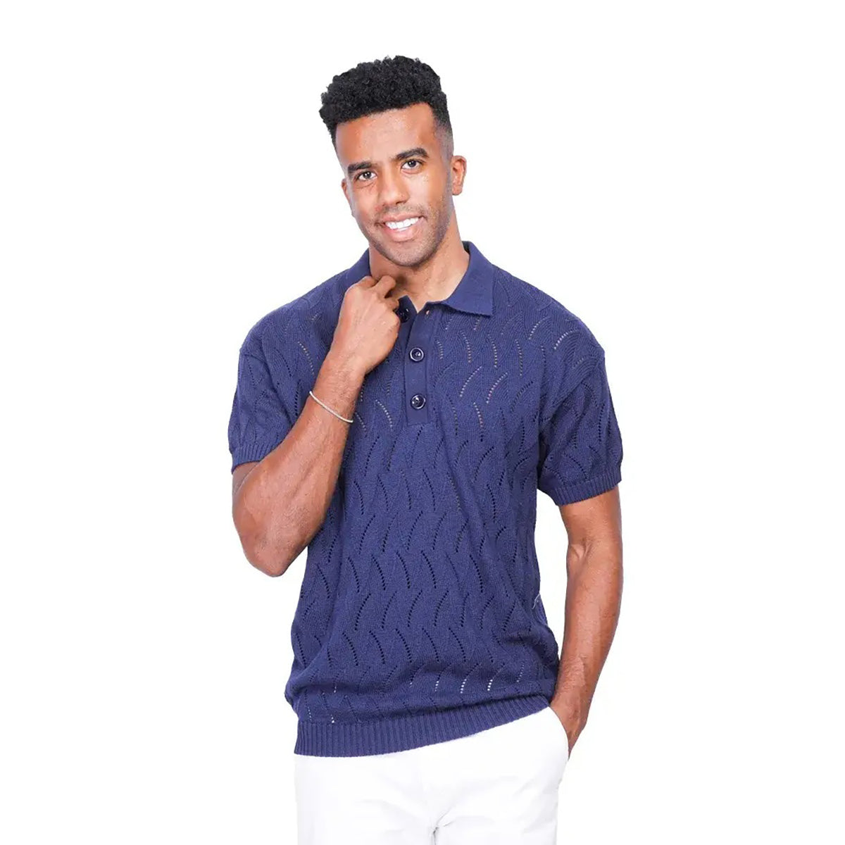 Coup – Woven Polo-Shirt for Men