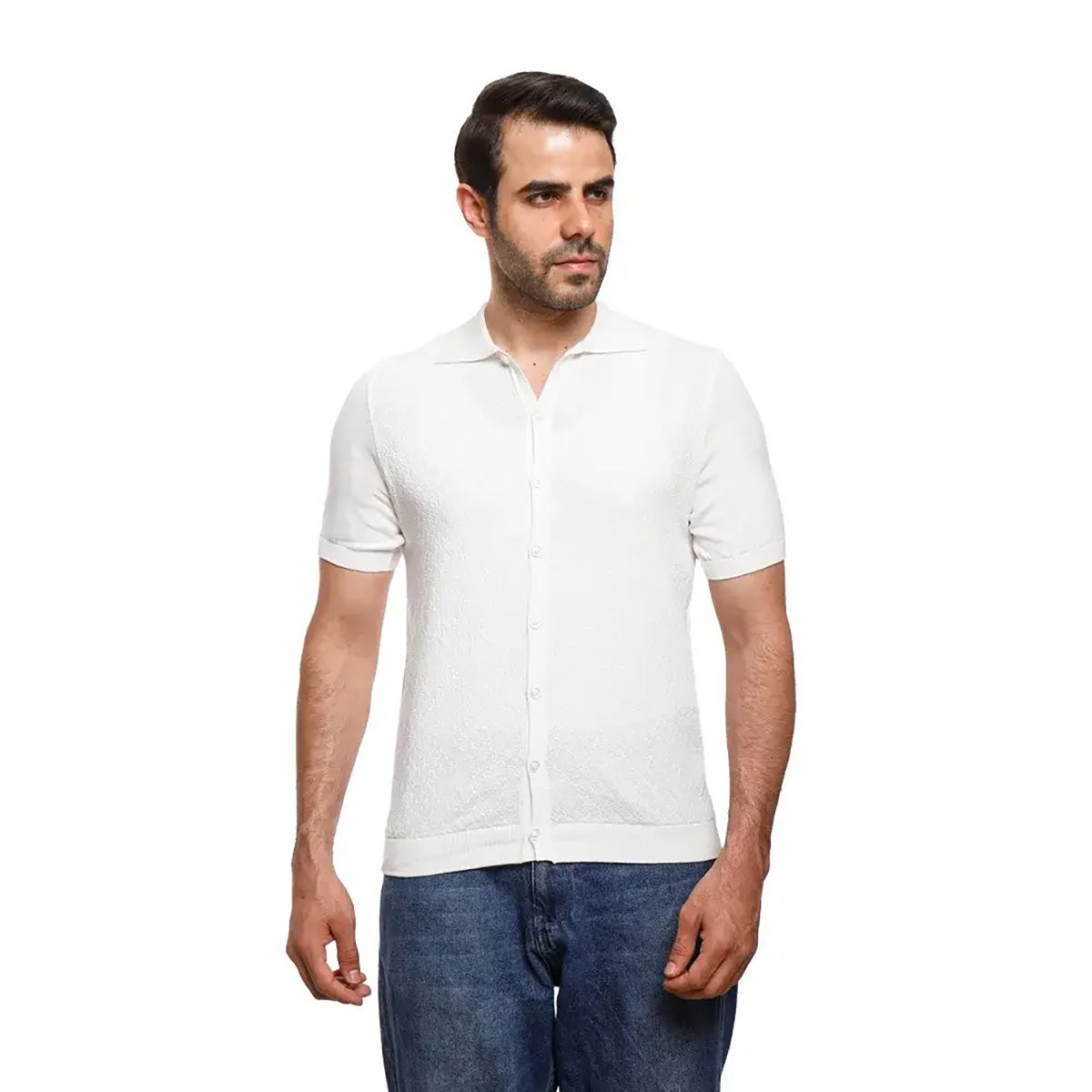 Coup – Woven Polo-Shirt for Men