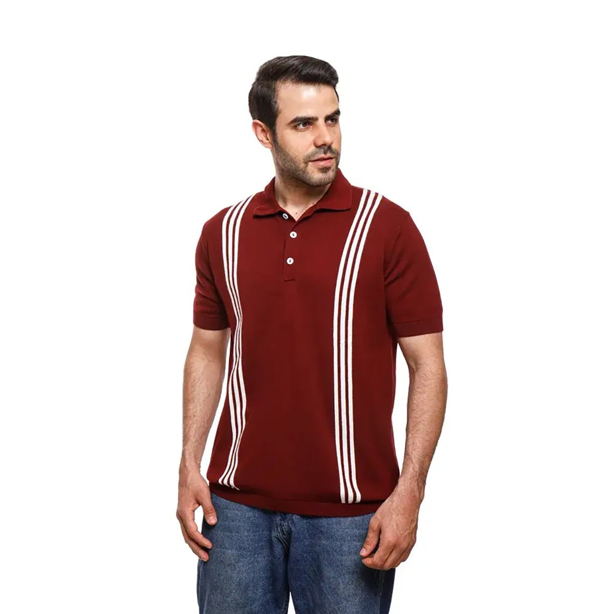 Coup – Woven Polo-Shirt for Men