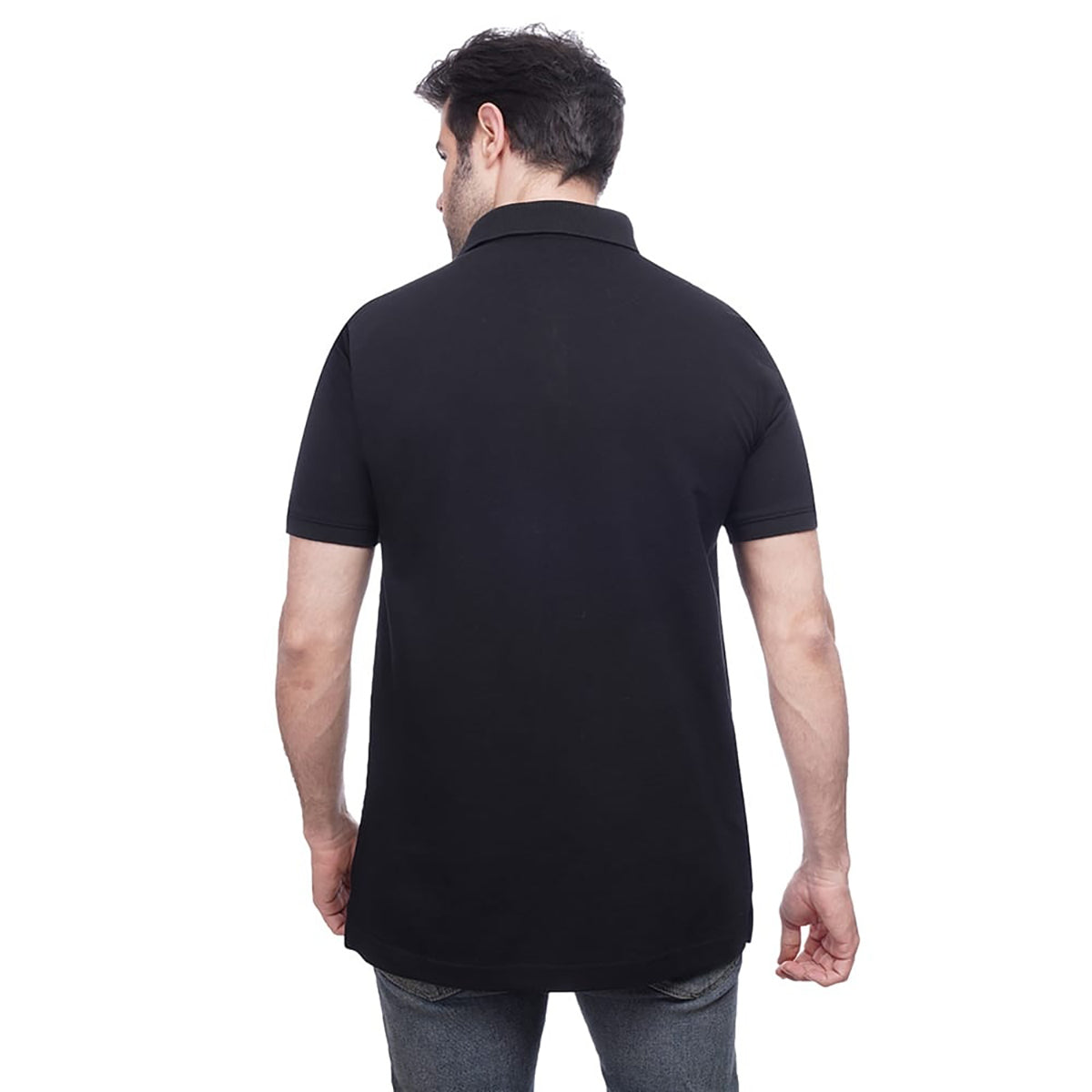 Coup – Solid Polo-shirt with Short Sleeves