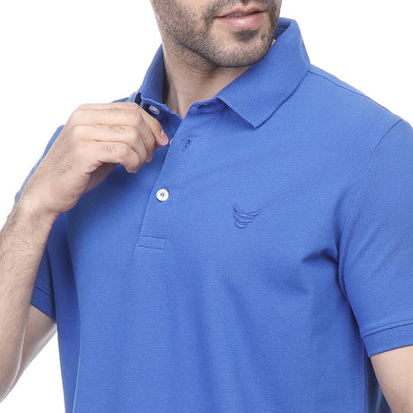Coup – Solid Polo-shirt with Short Sleeves