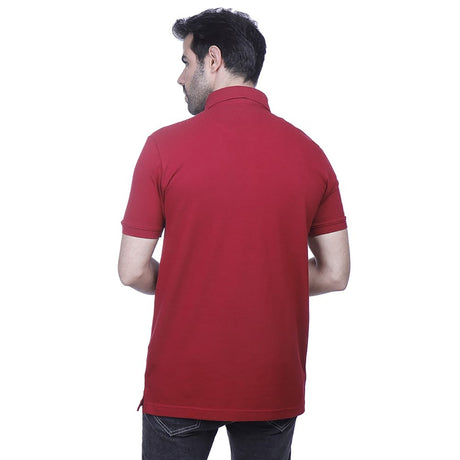 Coup – Solid Polo-shirt with Short Sleeves